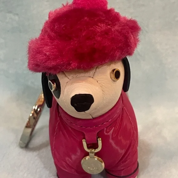 KATE SPADE CLAUDE DACHSHUND KEYCHAIN BAG CHARM KEY FOB COLLECTIBLE NWT Novelty - Picture 5 of 15